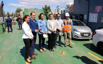 MOP destaca inicio de servicio de conectividad fluvial entre sectores de Torobayo y Las Mulatas en Valdivia