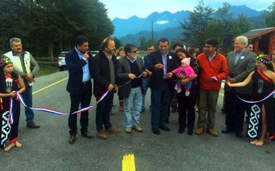 MOP fortalece conectividad regional con inauguración de segundo tramo asfaltado en la Ruta Llifén-Arquilhue