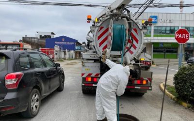 MOP realizó limpieza y mantención de colectores de aguas lluvias para evitar inundaciones