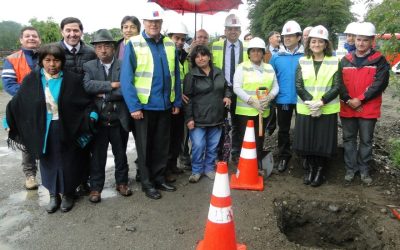 MOP puso en marcha asfaltado del segundo tramo de la Ruta Llifén-Arquilhue