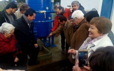 Comunidad El Maitén en Paillaco se suma a localidades rurales que cuentan con agua potable en la región
