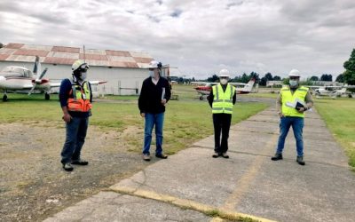 MOP mejorar infraestructura interna del Aeródromo Los Maitenes que sirve a las comunas de La Unión y Río Bueno