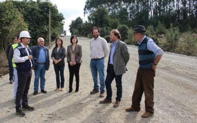 Mejoramiento de segunda etapa de Ruta Máfil-Malihue alcanza un 20% de avance