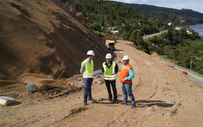 MOP instala mallas de acero para estabilización definitiva del cerro Las Canteras