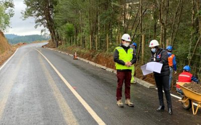 En etapa final se encuentra asfaltado de camino que une localidad de Casablanca con la Ruta Valdivia-Paillaco
