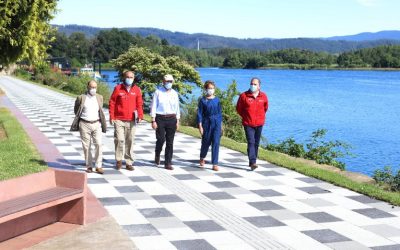 Ministro Moreno inaugura etapa 3 de la Costanera de Valdivia y anuncia adjudicación para reparación definitiva del puente Cau Cau