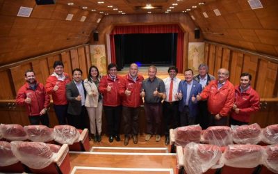 MOP entregó a Gobierno Regional renovado Teatro Galia de Lanco, luego de completar su restauración