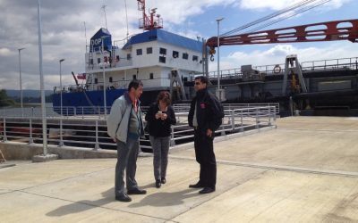 Draga Ernesto Pinto entra a carena la próxima semana para retomar dragado del río Valdivia en enero próximo