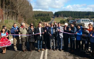 Camino Ñanculén-Santa Elisa en La Unión, suma otros 6 kilómetros a la red de rutas asfaltadas en Los Ríos