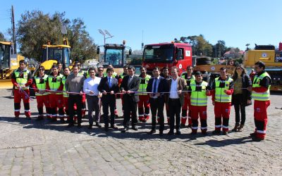 Dirección de Vialidad del MOP presentó nueva flota de maquinarias para intensificar mantención de caminos