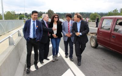 Subsecretario Galilea inaugura nuevo puente Río Bueno que mejora la conectividad y el principal acceso a la comuna