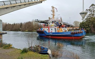 En tiempo de dos horas MOP realizó la trigésimo novena apertura del puente Cau Cau