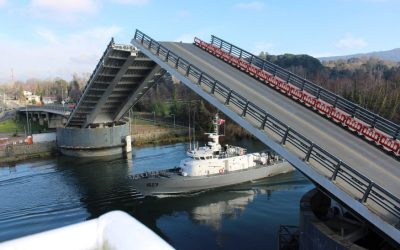 Por intensas ráfagas de vientos MOP pospuso apertura del puente Cau Cau para este martes 1 de octubre