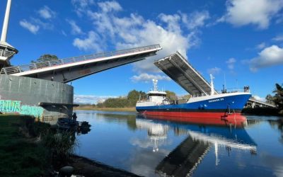 MOP realizó vigesimosegunda apertura del puente Cau Cau en un tiempo de 2 horas y 10 minutos