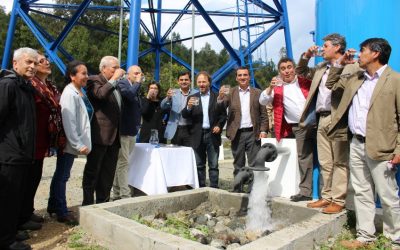 Familias de Puerto Las Rosas en Futrono ya cuentan con agua potable en sus hogares