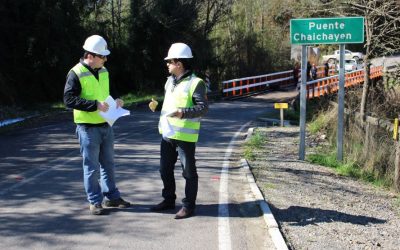 Presupuesto de Obras Públicas en Los Ríos para 2016, nuevamente supera los 100 mil millones de pesos