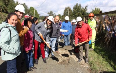 MOP puso en marcha asfaltado de Ruta Arquilhue-Maihue, que mejora conectividad en comuna de Futrono