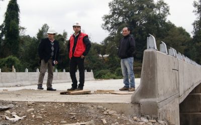 Nuevo puente Los Juncos mejora conectividad en camino rural de Valdivia