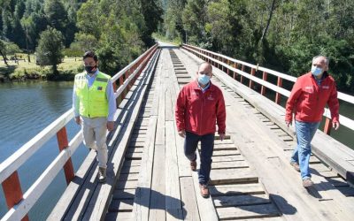 MOP iniciará construcción de nuevos puentes Ciruelos en Los Lagos y Futa en Corral, además de mejorar acceso sur a Máfil
