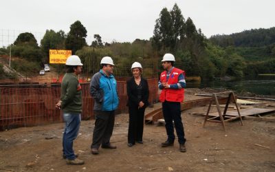 Avanza mejoramiento de Ruta Puerto Nuevo-Quillaico de la Red Interlagos