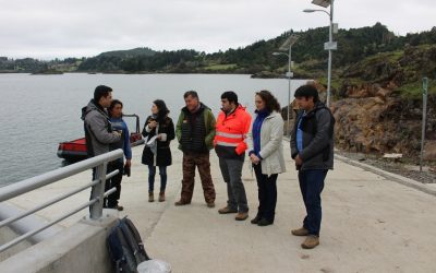 Operativo se encuentra nuevo Puerto Sur de Isla Huapi que mejora la conectividad lacustre