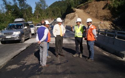 Este verano concluye mejoramiento y pavimentación de Ruta Lago Ranco-Calcurrupe