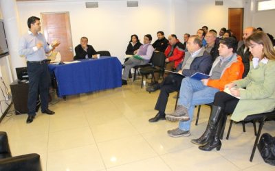 MOP realizó primera reunión informativa para explicar actualidad del puente Cau Cau