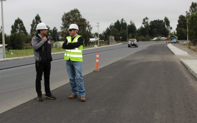 Repavimentación de segundo tramo de Ruta Río Bueno-Cayurruca está en su fase final