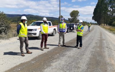 MOP avanza en asfaltado de Ruta Valdivia-Tres Ventanas, también conocido como camino viejo a La Unión