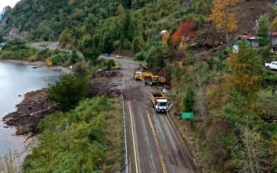 MOP reabre Ruta Coñaripe-Panguipulli para circulación diurna a fin de evitar accidentes