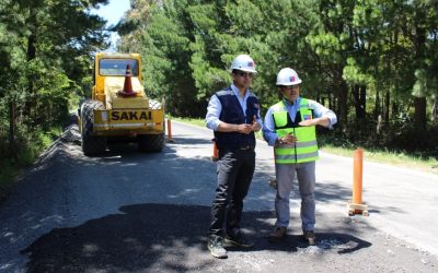 MOP avanza en asfaltado de la Ruta Nilahue-El Arenal-Illahuapi en la comuna de Lago Ranco