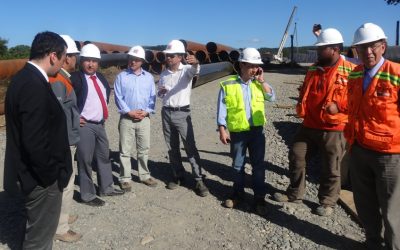 Construcción del puente Santa Elvira en Valdivia ya alcanza un 27% de avance