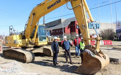 MOP trabaja a toda máquina en construcción de nuevo colector Santiago Bueras