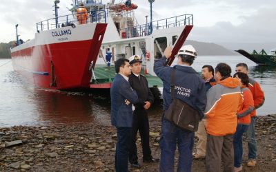 MOP abrió licitación para construir segunda barcaza que conectará Niebla y Corral