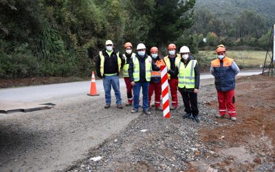MOP inicia instalación de nueva señalética para mejorar condición de seguridad en Ruta Torobayo-Curiñanco