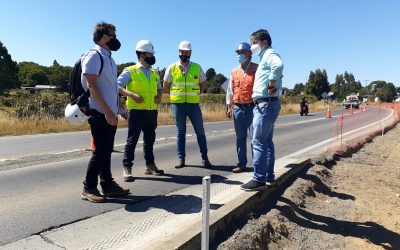 MOP ya trabaja proyecto habilitación de Senda 4K para ciclistas y peatones en la Ruta Valdivia-Niebla