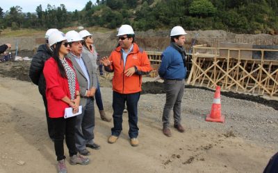 Avanza construcción de nueva caleta de pescadores de Mehuín y protección del borde costero de Mississippi, en Mariquina