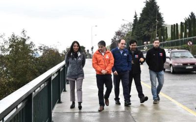 Con reapertura de tramo peatonal, MOP concluyó reparación en sector afectado por socavón en Costanera de Valdivia