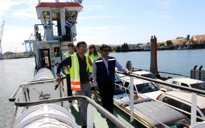 Barcaza Tehuelche inició oficialmente conectividad fluvial entre Las Mulatas y Torobayo entre Las Mulatas y Torobayo