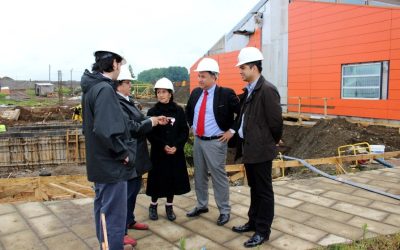Autoridades y futuros beneficiarios destacaron construcción de última etapa del Centro Teletón de Valdivia