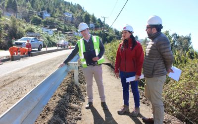 MOP mejora acceso a zona de barcazas en Ruta Valdivia-Niebla, a fin de evitar tacos vehiculares