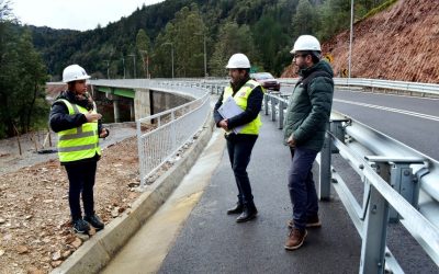 MOP termina reposición de puente Futa que consolida conectividad en la Ruta Valdivia-Corral