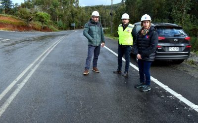 MOP termina asfaltado de primer tramo de Ruta Valdivia-Tres Ventanas, también conocido como camino viejo a La Unión