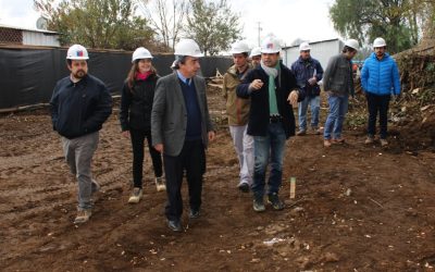 Entregan terreno para inicio de obras de reposición del Edificio Consistorial de Mariquina