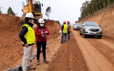 A pesar del coronavirus, MOP sigue avanzando en mejoramiento de Ruta Torobayo-Curiñanco en Valdivia