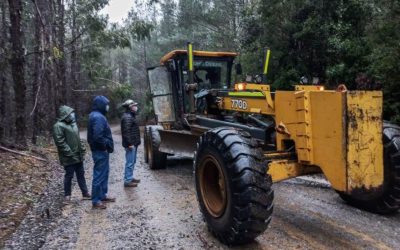 MOP avanza en mejoramiento de ruta que une Colonia y Tres Chiflones en comuna de Corral