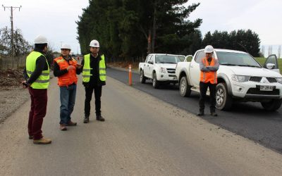 Avance en Ruta Trumao-Las Trancas en La Unión alcanza un 40%