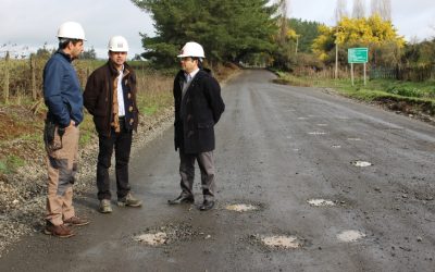 MOP da inicio a pavimentación de Ruta Trumao-Las Trancas en La Unión