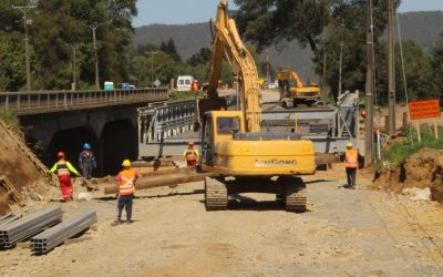 Dirección de Vialidad Los Ríos logra importante ejecución el año 2015