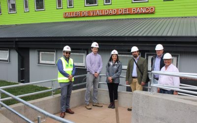 Nuevo edificio de la Dirección Provincial de Vialidad del Ranco en La Unión está prácticamente terminado